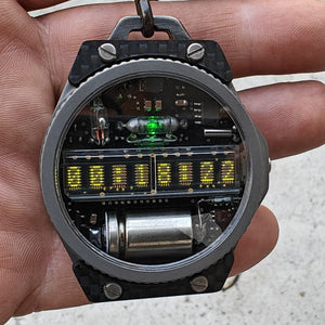 Pocket Nixie Led Watch Handmade