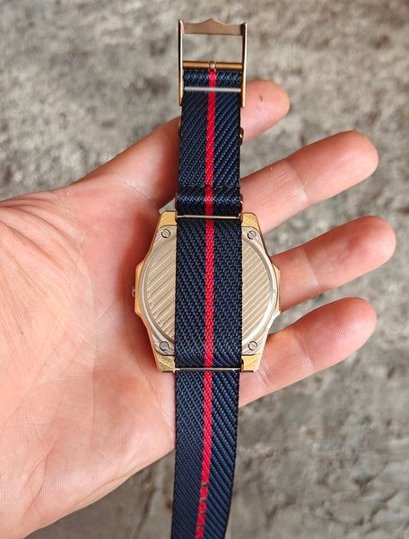 Nixie watch dosimeter matrix led red