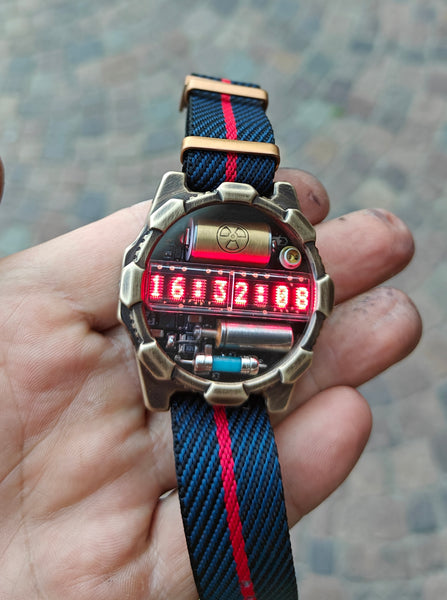 Nixie watch dosimeter matrix led