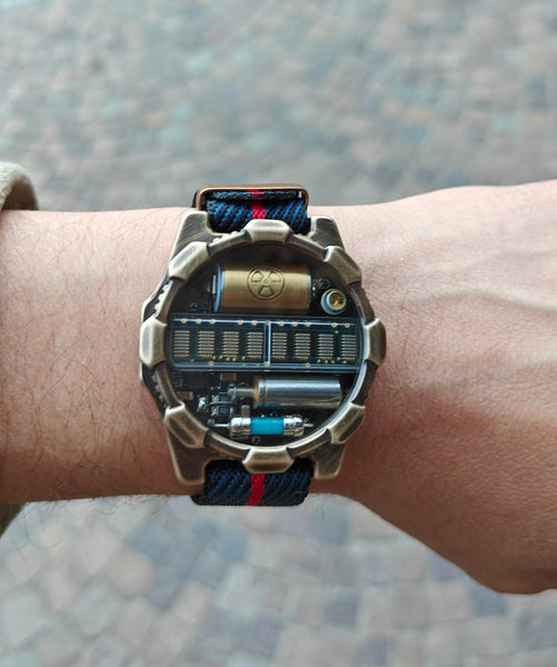 Nixie watch dosimeter matrix led