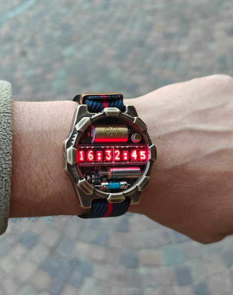 Nixie watch dosimeter matrix led