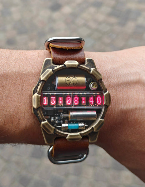 Nixie watch dosimeter matrix led