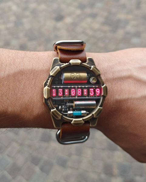 Nixie watch dosimeter matrix led