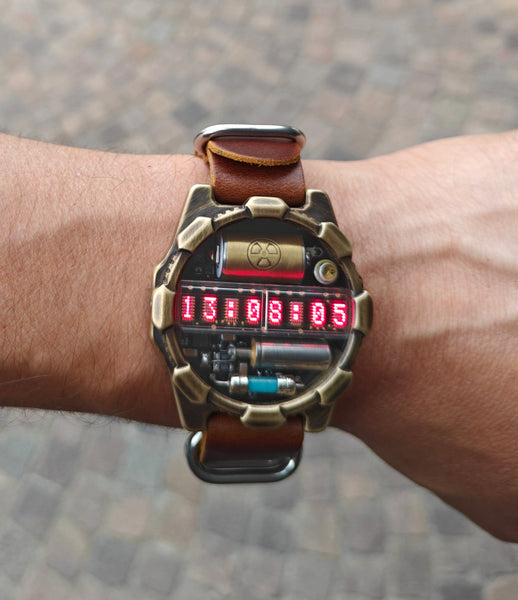 Nixie watch dosimeter matrix led