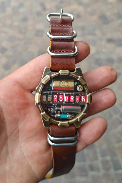 Nixie watch dosimeter matrix led