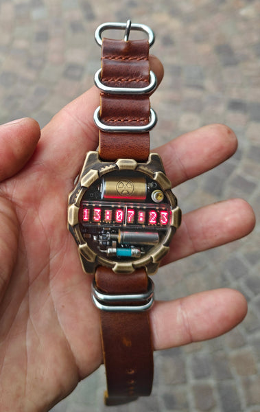 Nixie watch dosimeter matrix led