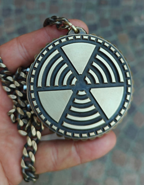 Nixie watch, handmade Bronze watch, luxury pocket watch , with accelerometer, Made in Italy