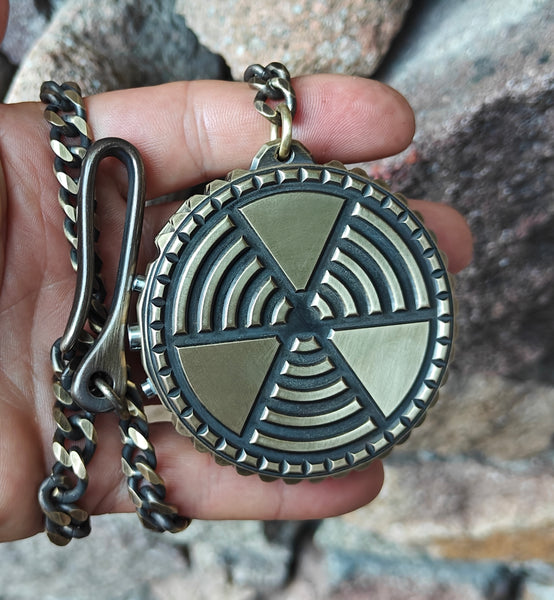 Nixie watch, handmade Bronze watch, luxury pocket watch , with accelerometer, Made in Italy