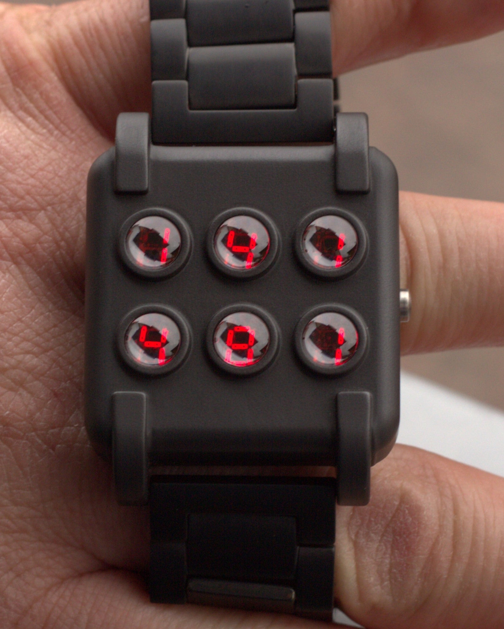 zirconiun wrist watch , Handmade, Made in Italy
