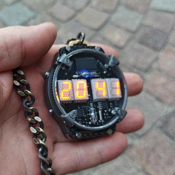 Matrix Pocket 4 Digits Nixie Led, Handmade