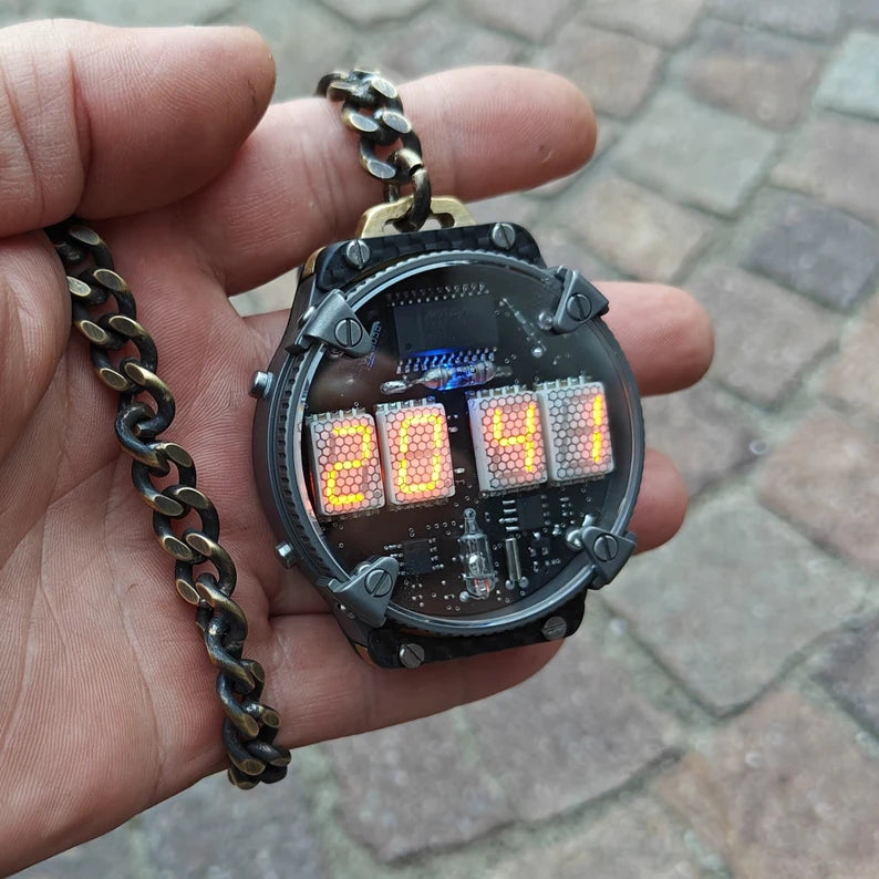 Matrix Pocket 4 Digits Nixie Led, Handmade